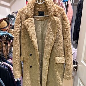 Rails Tan Teddy Jacket